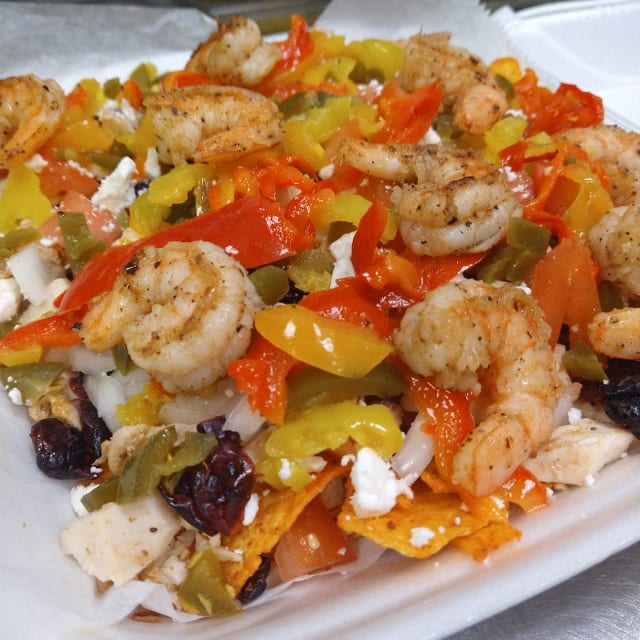 Shrimp Nachos.