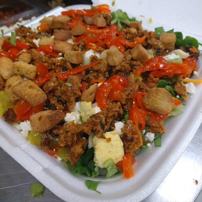 Ultimate Vegetarian Salad.