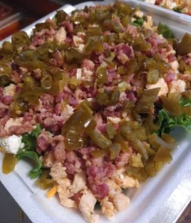 Spicy Bacon Wrap.
